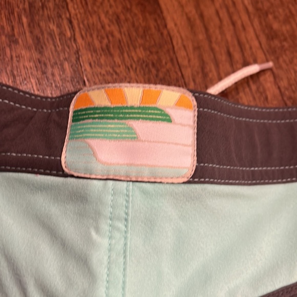 GREENLINES SWIM SHORTS girls #1386, size 12 - Picture 3 of 7